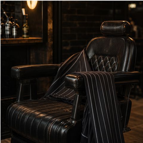 Detalle de barbería